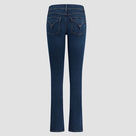 Hudson Jeans Mid-rise Flare Bootcut in Dark Blue Indigo Denim 25 - Picture 1 of 13